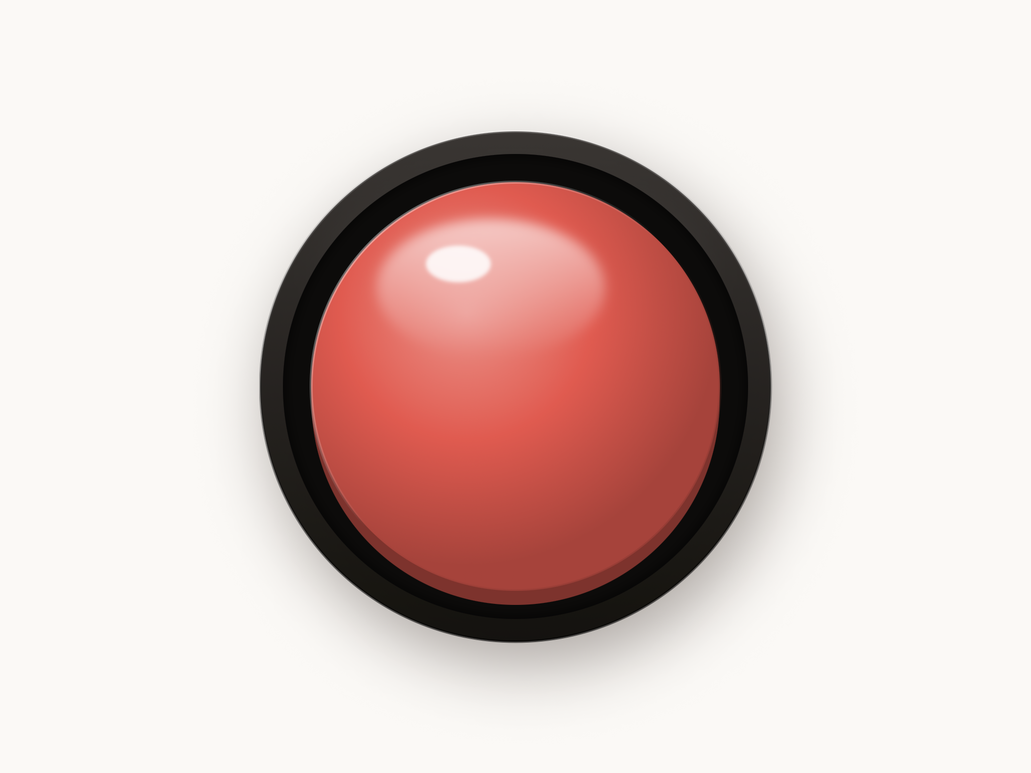 On-screen response button
